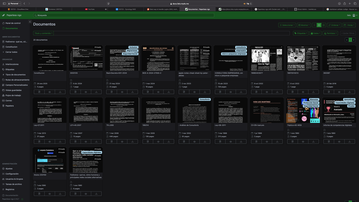 Simplifica tu vida documental con Paperless-ngx