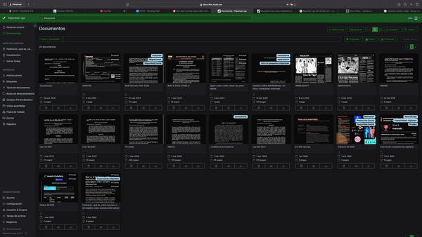 Simplifica tu vida documental con Paperless-ngx